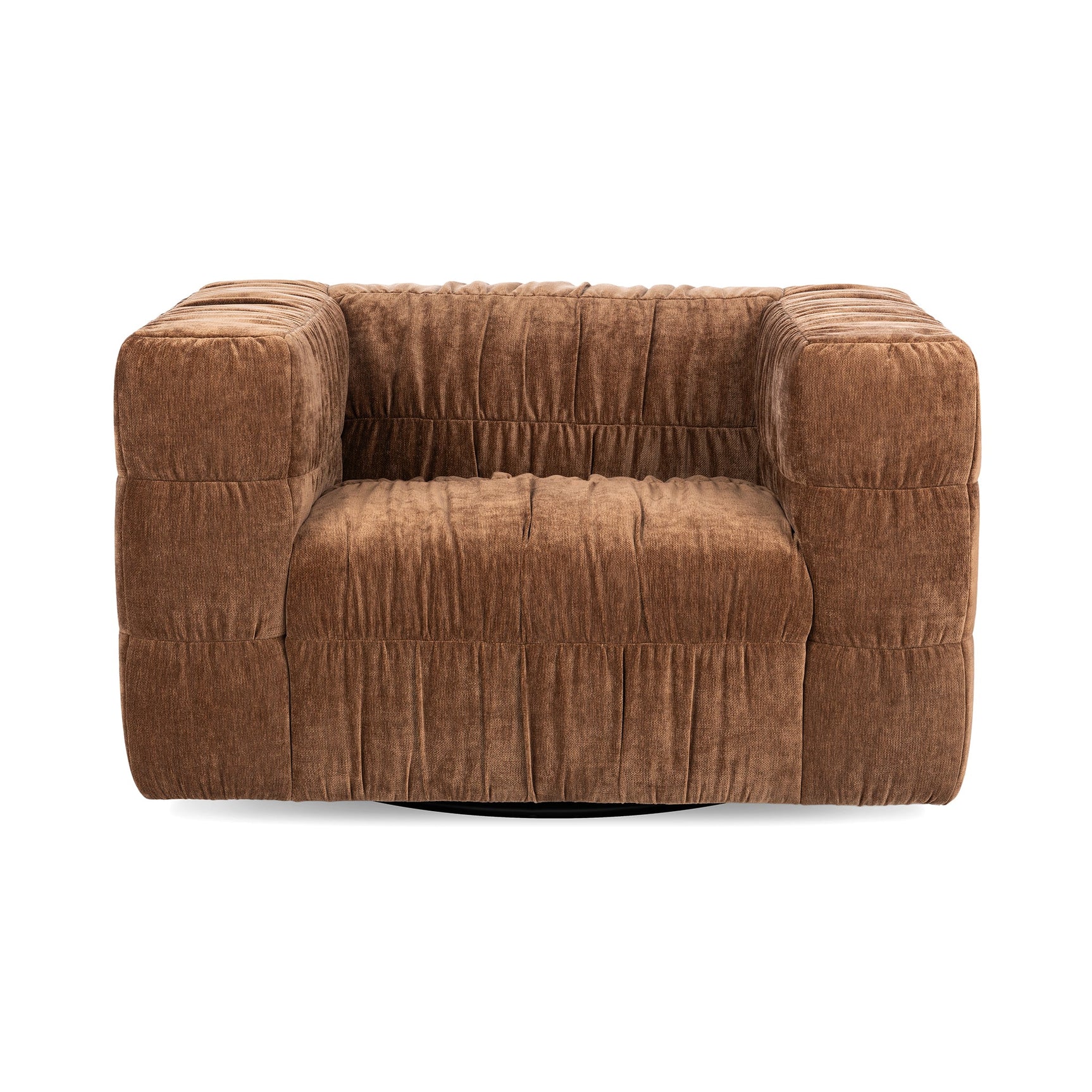 Afeela Bronze Swivel Chair - Ornate Home