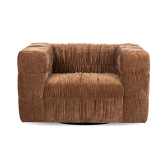 Afeela Bronze Swivel Chair - Ornate Home