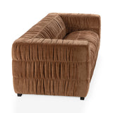 Afeela Bronze Upholstered Sofa - Ornate Home