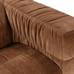 Afeela Bronze Upholstered Sofa - Ornate Home