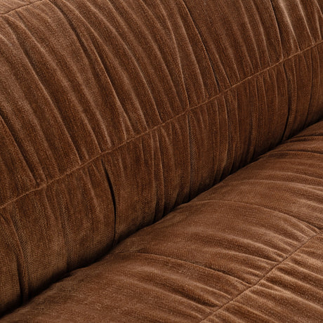 Afeela Bronze Upholstered Sofa - Ornate Home