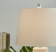 Afener Blue/Beige Table Lamp (Set of 2) - Ornate Home