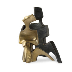 Affection Bronze/Gold Sculpture (Set of 2) - Ornate Home