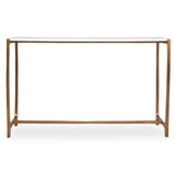 Affinity White Marble Console Table - Ornate Home