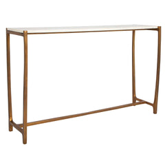 Affinity White Marble Console Table - Ornate Home