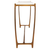 Affinity White Marble Console Table - Ornate Home