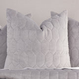 Affluent Dove Quilt Set - Ornate Home