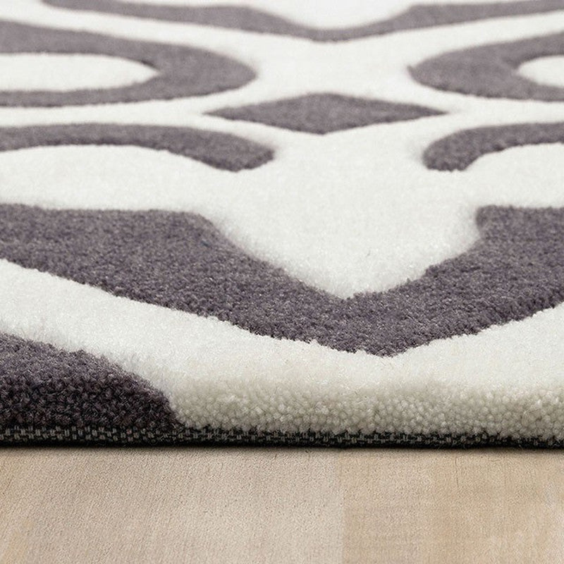 Agape Gray Area Rug - Ornate Home