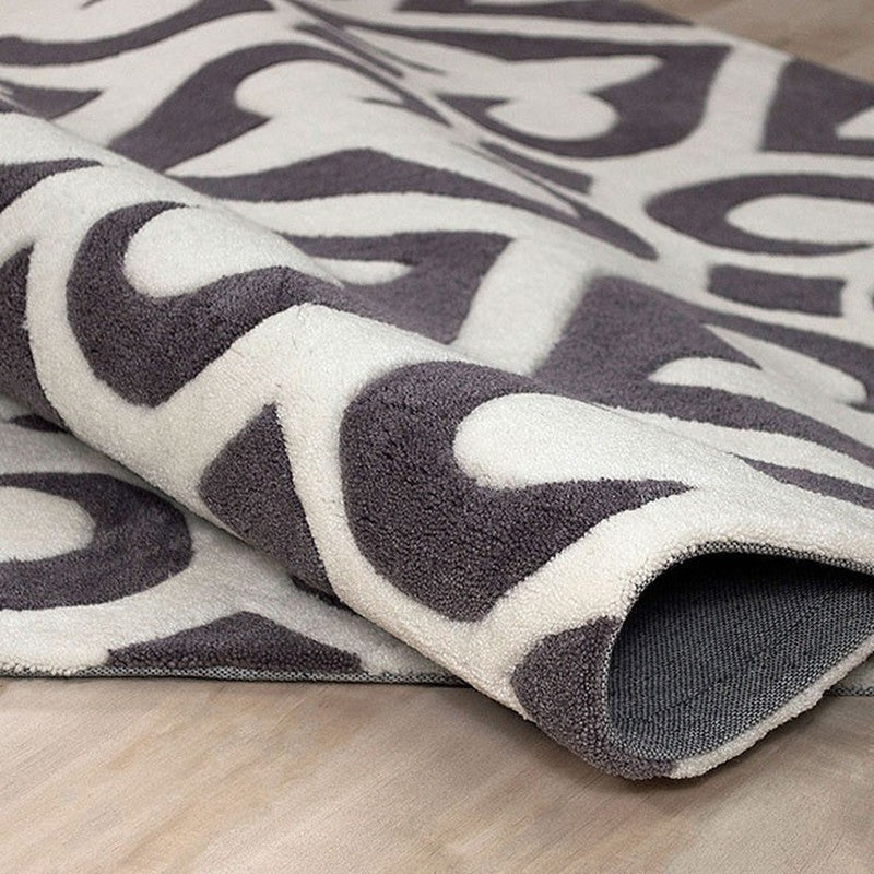 Agape Gray Area Rug - Ornate Home