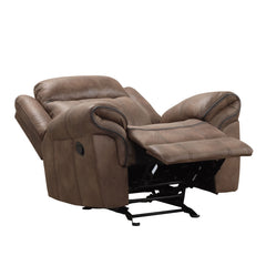 Agata Brown Glider Recliner - Ornate Home