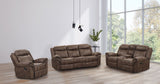 Agata Brown Sofa - Ornate Home