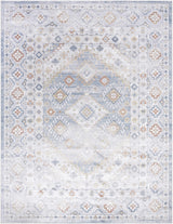 Agaton Blue Washable Area Rug - Ornate Home