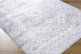 Agaton Blue Washable Area Rug - Ornate Home