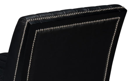 Agave Black Slipper Chair - Ornate Home