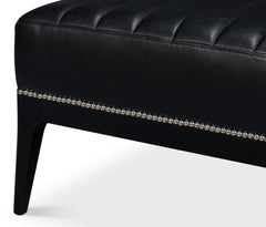 Agave Black Slipper Chair - Ornate Home