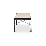 Agne Cream Stool - Ornate Home