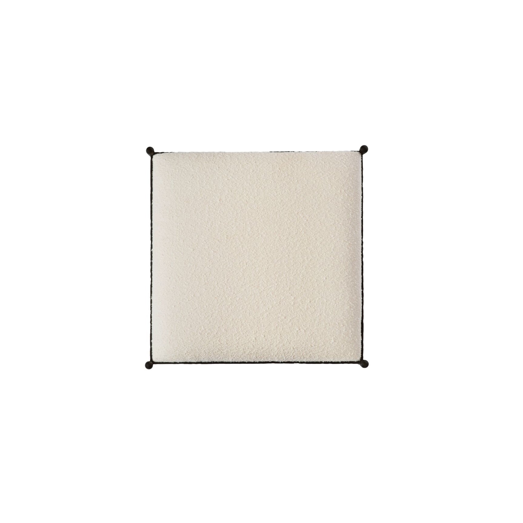 Agne Cream Stool - Ornate Home