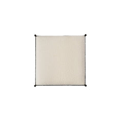 Agne Cream Stool - Ornate Home