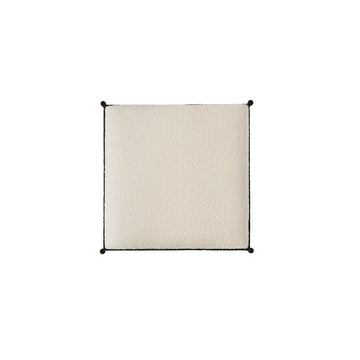 Agne Cream Stool - Ornate Home
