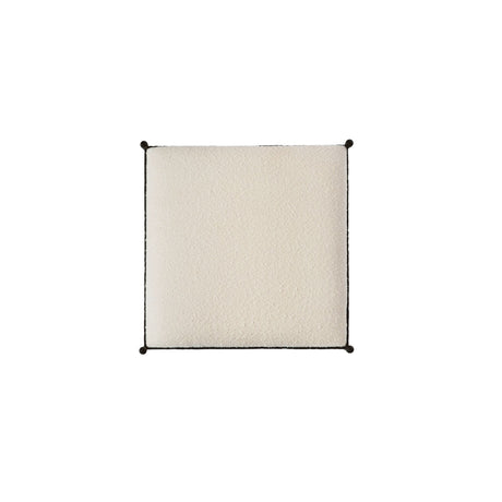 Agne Cream Stool - Ornate Home