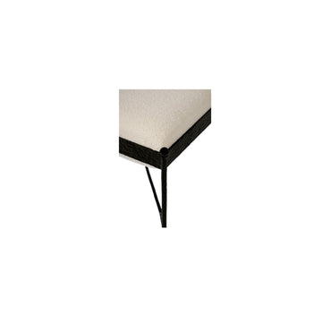 Agne Cream Stool - Ornate Home