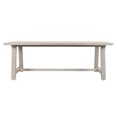 Agnes Gray Outdoor Dining Table - Ornate Home