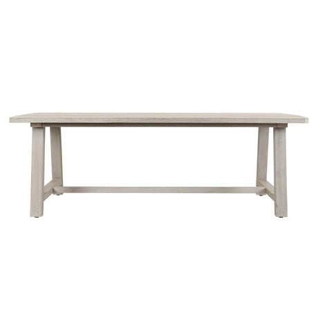Agnes Gray Outdoor Dining Table - Ornate Home