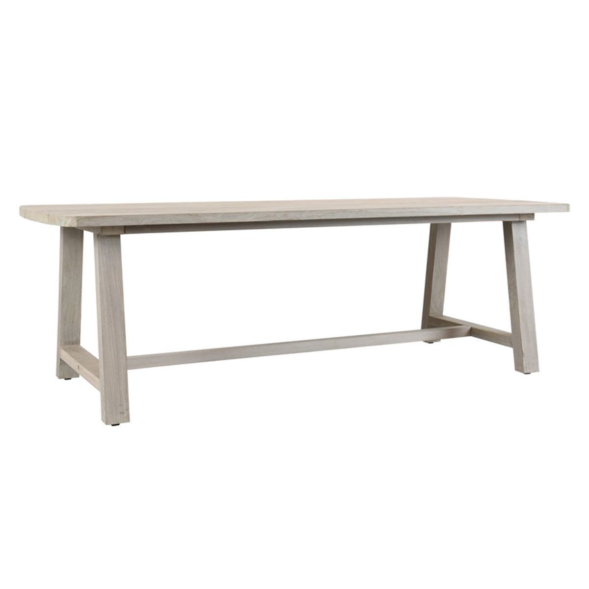 Agnes Gray Outdoor Dining Table - Ornate Home