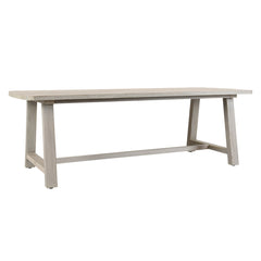 Agnes Gray Outdoor Dining Table - Ornate Home