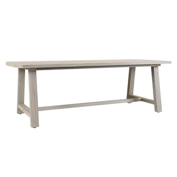 Agnes Gray Outdoor Dining Table - Ornate Home