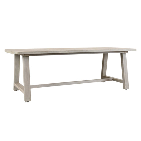 Agnes Gray Outdoor Dining Table - Ornate Home