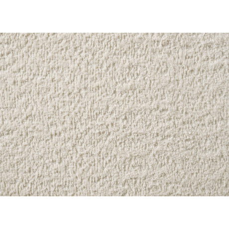 Agnes White Boucle Queen Bed - Ornate Home