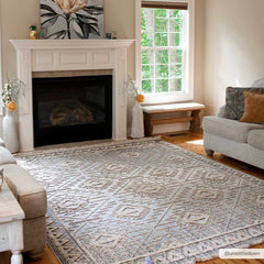 Agoo High-Low Pile Rustic Rug - Ornate Home