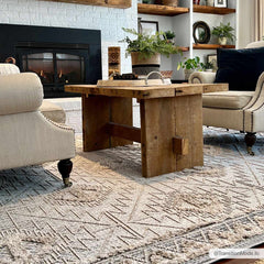 Agoo High-Low Pile Rustic Rug - Ornate Home