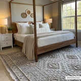 Agoo High-Low Pile Rustic Rug - Ornate Home