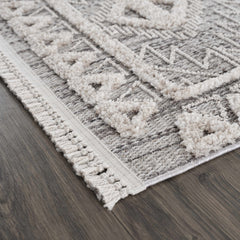 Agoo High-Low Pile Rustic Rug - Ornate Home