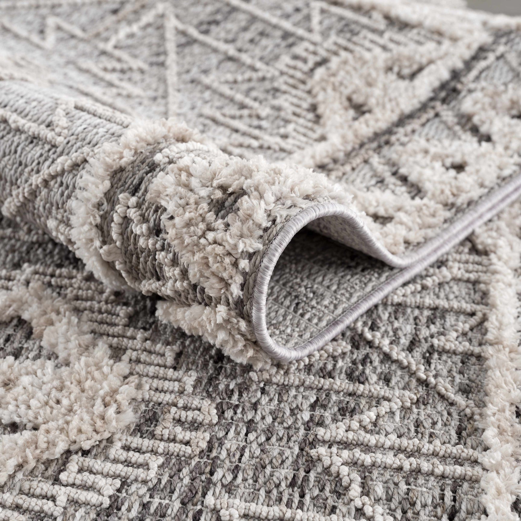 Agoo High-Low Pile Rustic Rug - Ornate Home