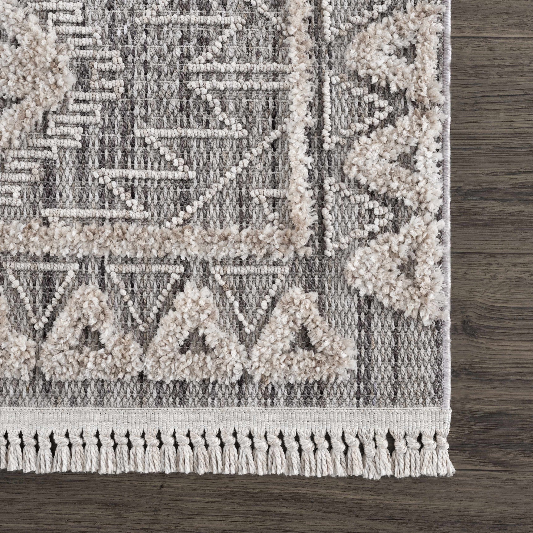 Agoo High-Low Pile Rustic Rug - Ornate Home