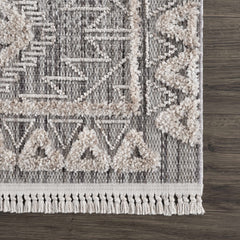 Agoo High-Low Pile Rustic Rug - Ornate Home