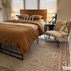 Agoo High-Low Pile Rustic Rug - Ornate Home