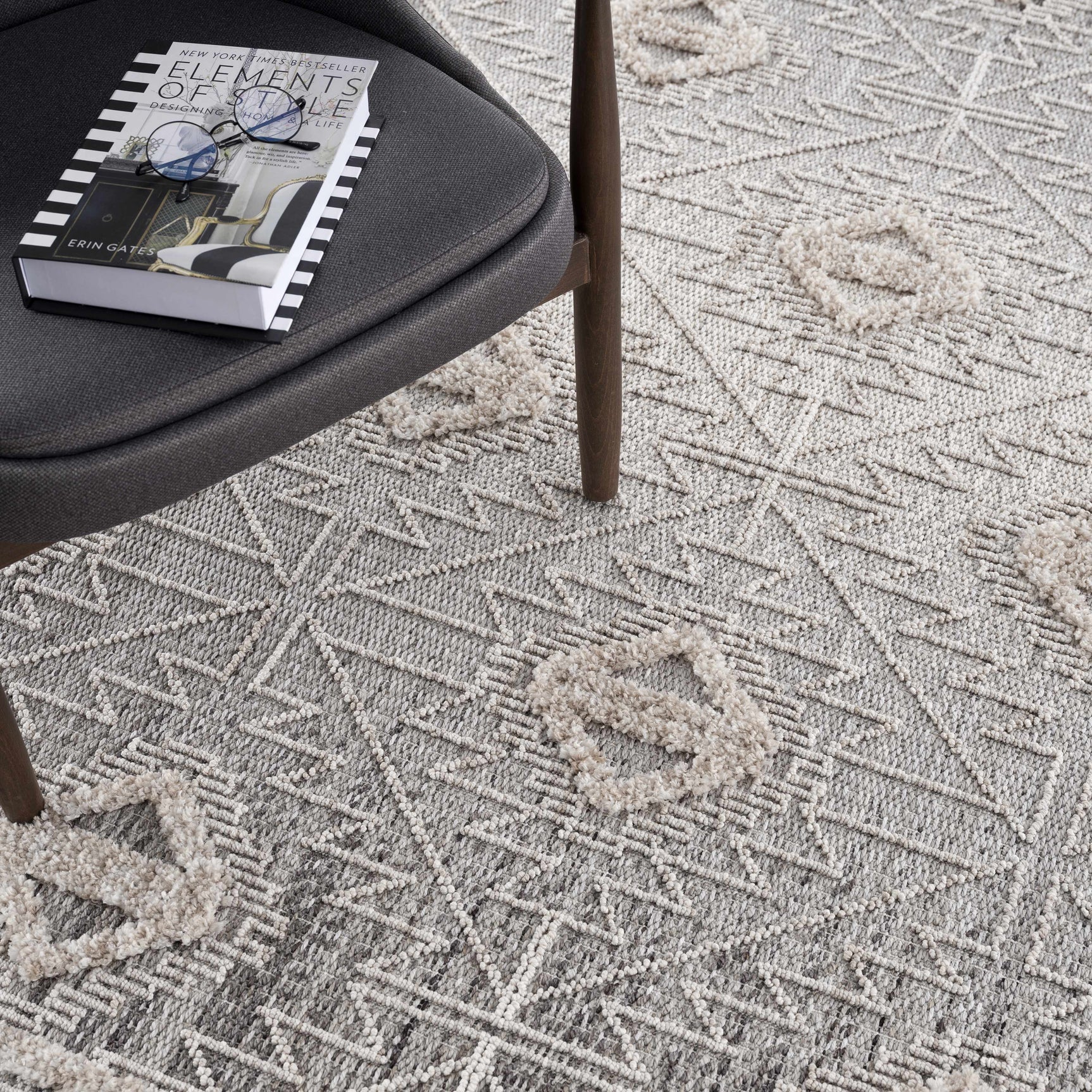 Agoo High-Low Pile Rustic Rug - Ornate Home