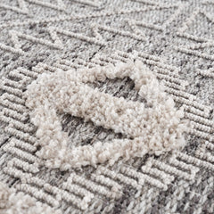 Agoo High-Low Pile Rustic Rug - Ornate Home