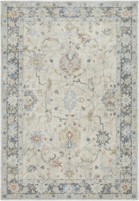 Ahmaud Beige & Light Gray Thick Luxe Area Rug - Ornate Home