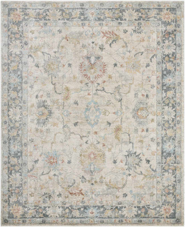 Ahmaud Beige & Light Gray Thick Luxe Area Rug - Ornate Home