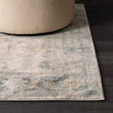 Ahmaud Beige & Light Gray Thick Luxe Area Rug - Ornate Home