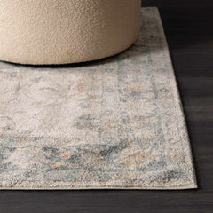 Ahmaud Beige & Light Gray Thick Luxe Area Rug - Ornate Home
