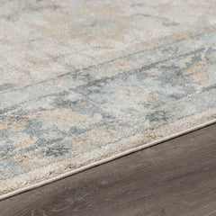 Ahmaud Beige & Light Gray Thick Luxe Area Rug - Ornate Home