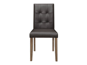Ahmet Brown Side Chair (Set of 2) - Ornate Home