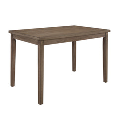 Ahmet Walnut / Dark Brown 5-piece Dinig Table Set - Ornate Home