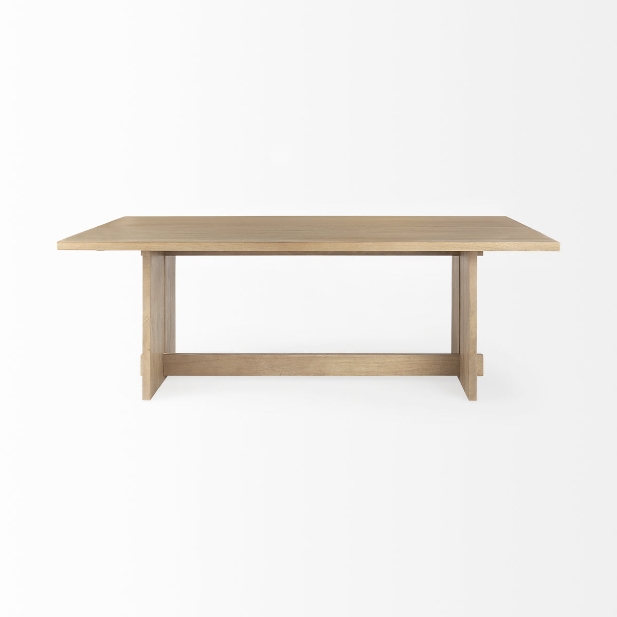 Aida Light Brown Rectangular Dining Table - Ornate Home